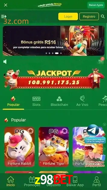 Baixar z98bet